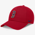 Gorra Nike de la MLB ajustable para hombre Boston Red Sox Evergreen Club