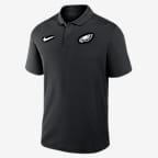 Philadelphia Eagles Logo Victory Men's Nike Dri-FIT NFL Polo - Black