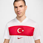 Türkei 2024/25 Stadium Home Nike Replica Fußballtrikot mit Dri-FIT-Technologie für Herren