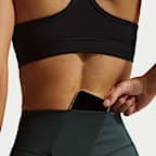 Nike Universa Women's High-Waisted Full-Length Leggings with No Front Seam