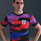 England Academy Pro Men's Nike Dri-FIT Football Pre-Match Short-Sleeve Top