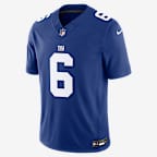 Jaxson Dart New York Giants Men's Nike Dri-FIT NFL Limited Jersey - Rush Blue