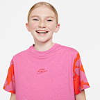 Nike Sportswear Older Kids' (Girls') Boxy T-Shirt