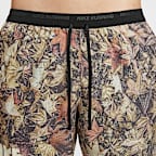 Nike Stride Men's Dri-FIT 18cm (approx) Brief-Lined Printed Running Shorts
