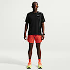 Playera de correr de manga corta Nike Miler Dri-FIT con protección contra los rayos UV para hombre