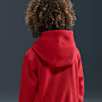 Conjunto de 2 piezas de sudadera con gorro de tejido Fleece ligero infantil Nike Glow With Me