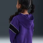 Conjunto de leggings y sudadera con gorro sin cierre infantil Nike Varsity Prep