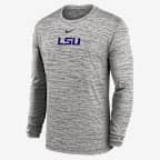 LSU Sideline Velocity Men's Nike Dri-FIT College Long-Sleeve T-Shirt