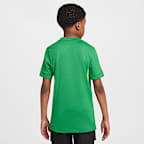 England 2025/26 Stadium Goalkeeper Older Kids' Nike Dri-FIT Football Replica Short-Sleeve Shirt