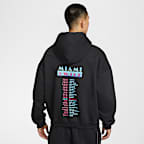 LeBron Standard Issue 'Miami Twice' Men's Therma-FIT Basketball Pullover Hoodie