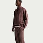 Pantalon à revers en Fleece Nike Solo Swoosh pour homme