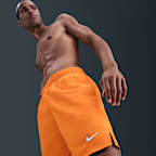 나이키 스윔 브레이커 남성 7인치 브리프 라인드 발리 쇼츠