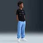 Just Do It: Nike Tennis Big Kids' T-Shirt - Black