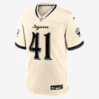 Josh Hines-Allen Jacksonville Jaguars Rivalries Collection Men's Nike NFL Game Jersey - Natural