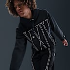 Sudadera con gorro de básquetbol sin cierre Kobe para hombre