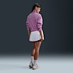 Sudadera cropped de cierre de 1/4 para mujer Nike Sportswear Phoenix Fleece