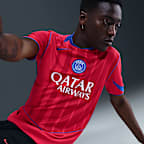 Replika pánského třetího fotbalového dresu Nike Dri-FIT Total 90 Paris Saint-Germain 2025/26 Stadium