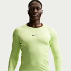 Nike Pro Men's Dri-FIT Tight Long-Sleeve Fitness Top