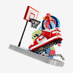 Nike Dunk Trickshot x LEGO® Set Bausatz mit exklusiver Minifigur
