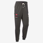 Pants Nike Dri-FIT de la NFL de pierna entallada para hombre Tampa Bay Buccaneers Sideline Standard Issue - Peltre