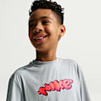 Nike Swim Hydroguard Big Kids' (Boys') Dri-FIT UV Short Sleeve Top