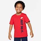 Nike set met T-shirt met graphic en shorts voor kleuters