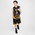 Golden State Warriors Nike Dri-FIT NBA Swingman Shorts für ältere Kinder