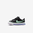 Black/White/Game Royal/Arctic Green