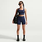 Bra deportivo de baja sujeción de líneas largas con almohadillas para mujer Nike Zenvy