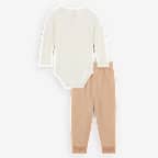 Conjunto de 2 piezas de body de manga larga para bebé (12-24 meses) Nike Cozy Comfort