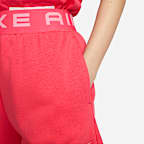 Nike Sportswear Air 女款高腰 Fleece 短褲