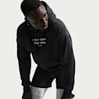 Sudadera con gorro sin cierre de halterofilia para hombre Nike