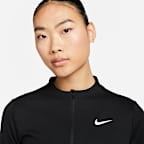 ナイキ Dri-FIT UV アドバンテージ ウィメンズ 1/2ジップ ゴルフトップ