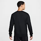 Pánská mikina Nike Club z francouzského froté s kulatým výstřihem