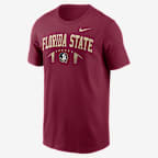 Florida State Primetime Football Icon Men's Nike College T-Shirt - Garnet