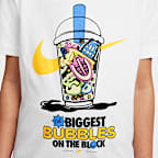 Playera para niños talla grande Nike Sportswear