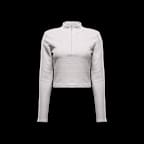 Nike Sportswear Phoenix Plush Women's Slim Long-Sleeve Cozy Fleece 1/2-Zip Top
