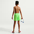 Nike Swim Breaker Essential-volleyshorts (10 cm) med indershorts til større børn (drenge)
