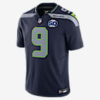 Kenneth Walker III Seattle Seahawks 50th Anniversary Men's Nike Dri-FIT NFL Limited Jersey - Navy