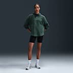 Sudadera con gorro Therma-FIT oversized sin cierre para mujer Nike One