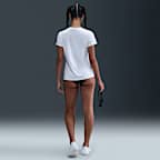 Playera de manga corta para mujer Nike Swim Swoosh Hydroguard