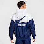 Chamarra forrada de tejido Woven para hombre Nike Windrunner