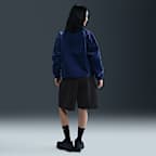 ナイキ スポーツウェア モダン フリース ウィメンズ ミッドライズ ルーズ ショートパンツ