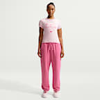 Nike Sportswear Chill Knit Women's Slim Short-Sleeved Cropped T-Shirt