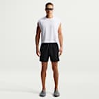 Shorts de playa o alberca de 18 cm con forro de ropa interior para hombre Nike Swim Contend