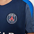 Paris Saint-Germain Strike Older Kids' Nike Dri-FIT Football Short-Sleeve Top