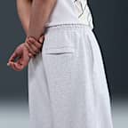 กางเกงขายาวผ้าเฟรนช์เทรีขนาดโอเวอร์ไซส์ผู้ชาย Nike Club Fleece