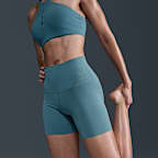 Shorts de ciclismo de tiro alto de 13 cm para mujer Nike Zenvy