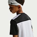 Nike Academy+ Dri-FIT Kurzarm-Fußballoberteil (ältere Kinder)
