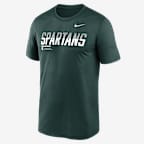 Michigan State Sideline Legend Men's Nike Dri-FIT College T-Shirt - Green